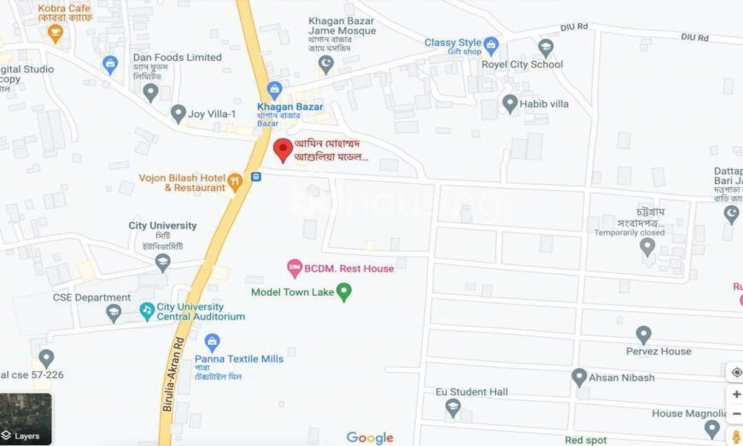 5 Katha Plot at Ashulia Model Town, Savar, Dhaka (Amin Mohammad Lands Developments Ltd)