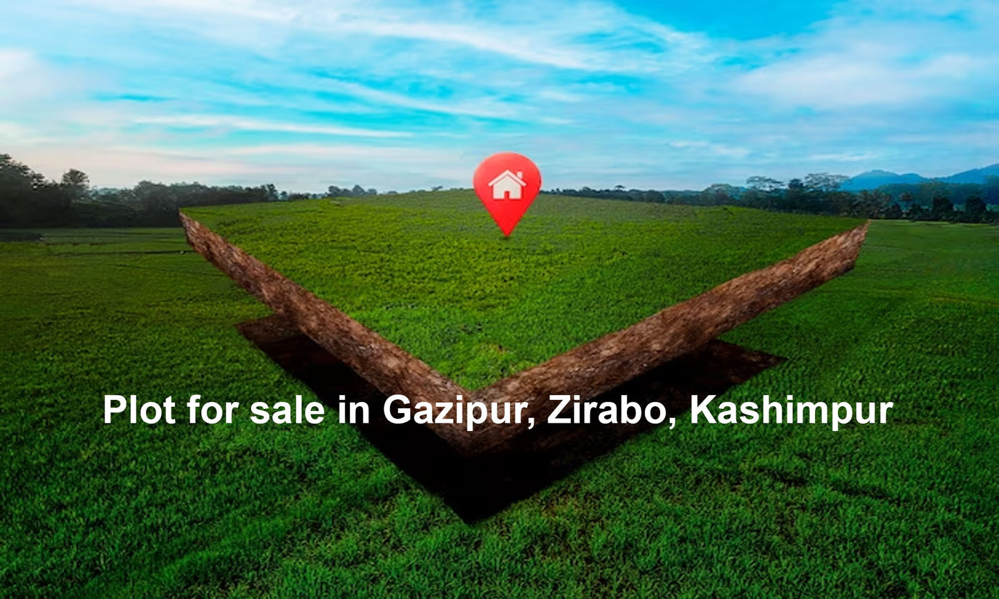 Get This 3.64 Katha Wonderful Plot In Gazipur, Kashimpur Which Is Ready For Sale